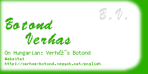 botond verhas business card